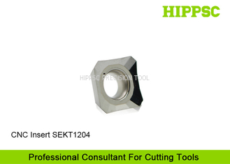 China SEKT1204 Square Cutting Tool Inserts Milling For Aluminum Processing supplier