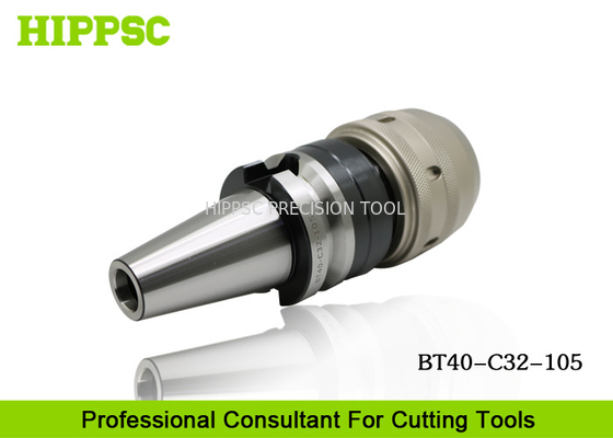 BT40 CNC Machine Tools Power Type Tool Holder Precision 0.003mm For Heavy Duty supplier