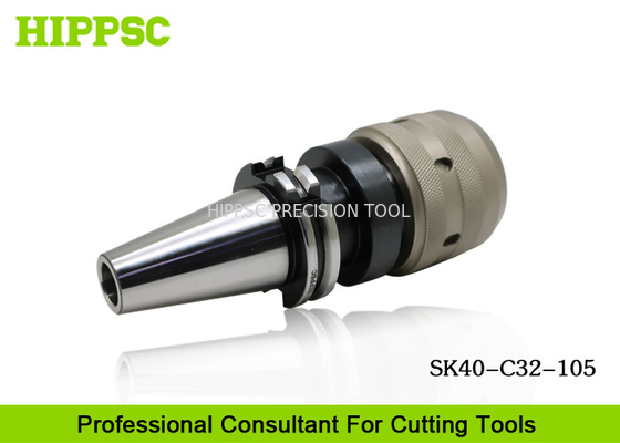 High Accuracy SK 40 Tool Holder Milling Cutters With Hook Spanner supplier
