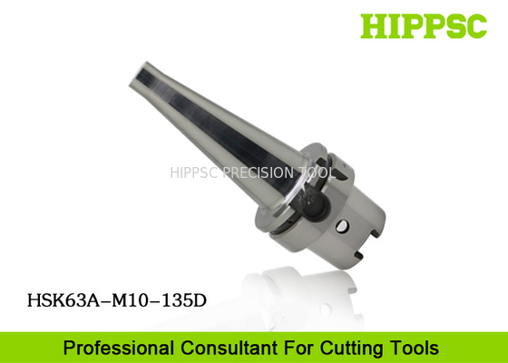 Ultra Long Heat Shrink Tool Holders HSK63A Threaded Arbor 135 Clamping Range supplier
