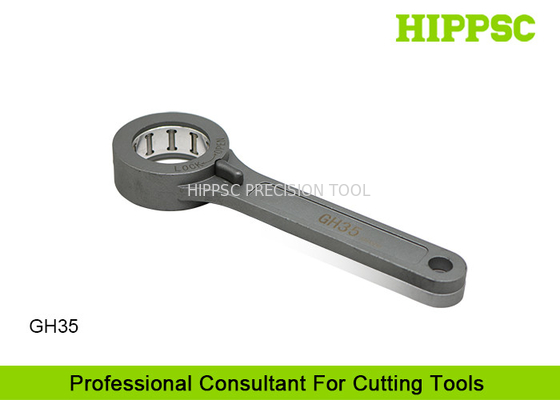 Steel Ring Spanner Wrenches , Shock Spanner Wrench For SK Tool Holders supplier