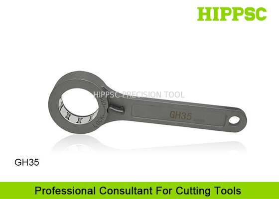 Steel Ring Spanner Wrenches , Shock Spanner Wrench For SK Tool Holders supplier