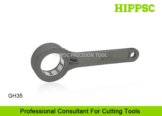 Steel Ring Spanner Wrenches , Shock Spanner Wrench For SK Tool Holders supplier