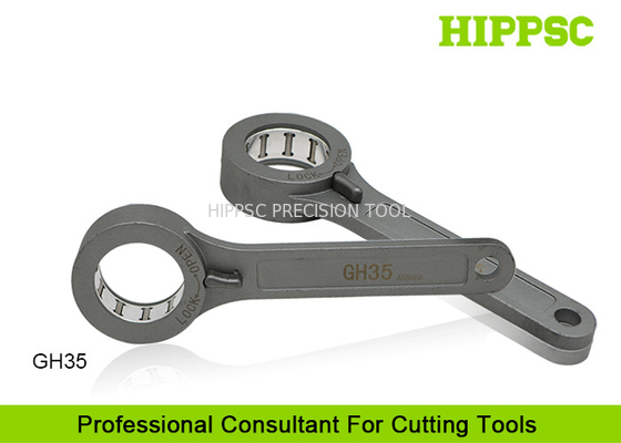 Steel Ring Spanner Wrenches , Shock Spanner Wrench For SK Tool Holders supplier
