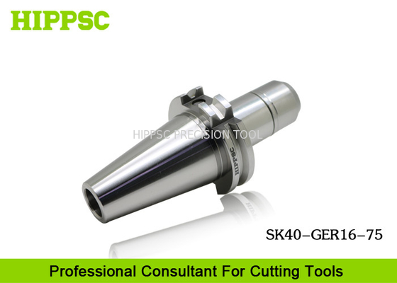 SK 40 Din 69871 ER Tool Holder High Rotation Speed with ER Collect And Round Nut supplier