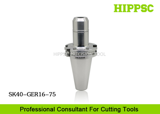 SK 40 Din 69871 ER Tool Holder High Rotation Speed with ER Collect And Round Nut supplier