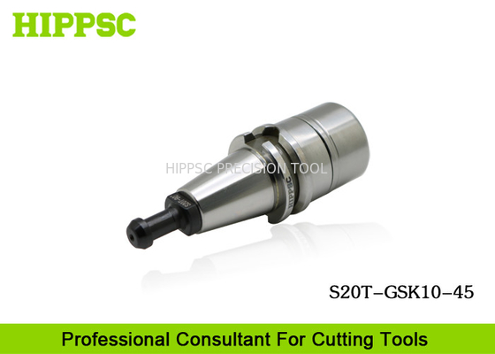 CNC ER Tool Holders For Engraving , MINI S20T High Speed Milling With Pull Stud supplier