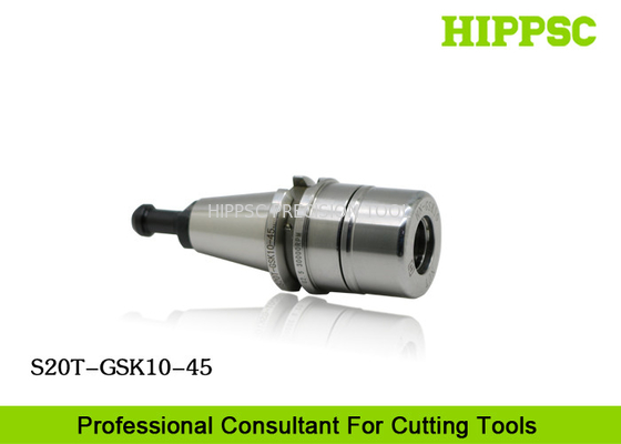 CNC ER Tool Holders For Engraving , MINI S20T High Speed Milling With Pull Stud supplier