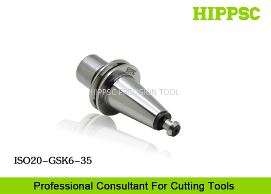 CNC ISO20 Tool Holder High Speed 30000RPM , Special Steel Precision Tool Holders supplier