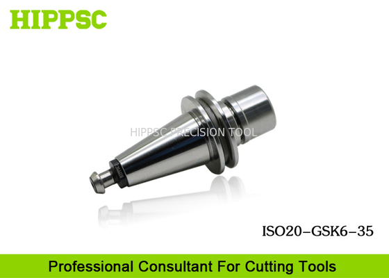 CNC ISO20 Tool Holder High Speed 30000RPM , Special Steel Precision Tool Holders supplier