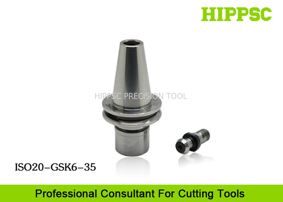 CNC ISO20 Tool Holder High Speed 30000RPM , Special Steel Precision Tool Holders supplier