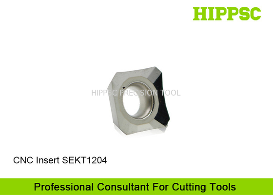 SEKT1204 Square Cutting Tool Inserts Milling For Aluminum Processing supplier