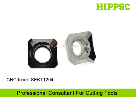 SEKT1204 Square Cutting Tool Inserts Milling For Aluminum Processing supplier