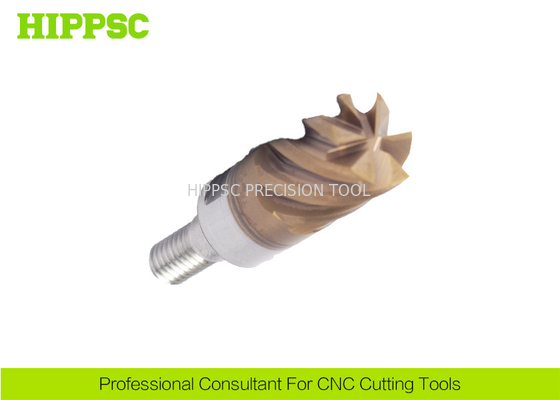 End Milling Tungsten Carbide Rod Steel Replaceable Head For CNC Machines supplier